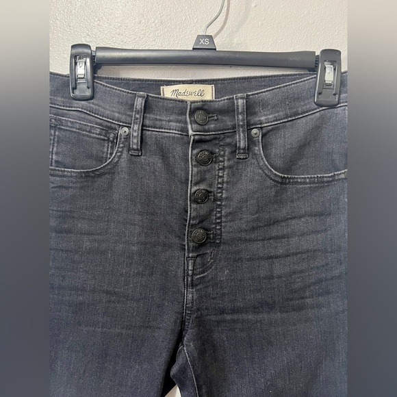 Madewell Black 10" High-Rise Skinny - Size 27 - Picture 5 of 12
